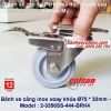 banh-xe-cao-su-co-khoa-phi-75-cang-inox-colson-my - ảnh nhỏ  1